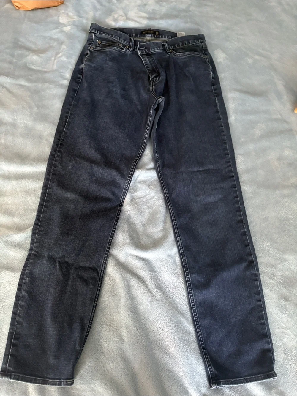 Banana Republic Men's Slim Straight Jeans - Dark Blue Wash